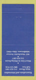 Matchbook Cover - Manchester Inn Middletown OH 30 Strike