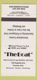 Matchbook Cover - The Boat Restaurant Toronto ON 30 Strike