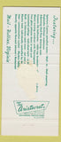 Matchbook Cover - Roanoker Motor Lodge Roanoke VA 30 Strike