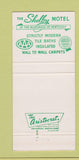 Matchbook Cover - The Shelby Motel Shelbyville KY 30 Strike