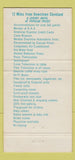 Matchbook Cover - Murphy's Motel Strongsville OH 30 Strike