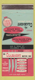 Matchbook Cover - Clarmont Motor Inn Columbus OH 30 Strike