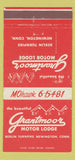 Matchbook Cover - Grantmoor Motor Lodge Newington CT 30 Strike