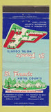 Matchbook Cover - St Francis Courts Mobile Birmingham Montgomery AL 30 Strike