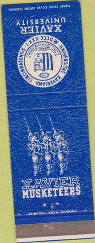Matchbook Cover - Xavier University Cincinnati OH