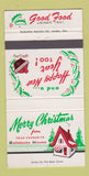 Matchbook Cover - Salisbury House Christmas Canada WEAR 30 Strike