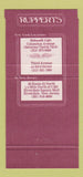 Matchbook Cover - Rupert's New York City Riverdale NJ 30 Strike