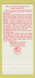 Matchbook Cover - Italian Cavatore Restaurant Houston TX 30 Strike