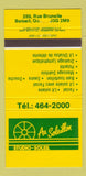 Matchbook Cover - Au Soleillon Stuido Beloeil QC 30 Strike