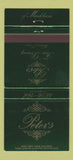 Matchbook Cover - Peter's Restaurant Markham ON 30 Strike