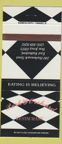 Matchbook Cover - Park and Orchard Restaurant East Rutherford NJ 30 Strike