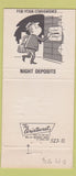 Matchbook Cover - Edison National Bank Fort Myers FL Thomas 30 Strike