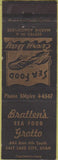 Matchbook Cover - Bratten's Sea Food Grotto Salt Lake City UT