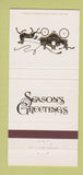 Matchbook Cover - High O Quality Inn Orlando FL Christmas 30 Strike