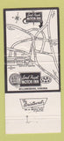 Matchbook Cover - Lord Paget Williamsburg VA 30 Strike