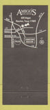 Matchbook Cover - Amigo's Bail Bonds Houston TX 30 Strike