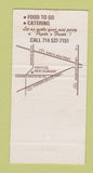 Matchbook Cover - Pepito's Mexican Food Garden Grove CA 30 Strike