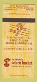 Matchbook Cover - Sladek's Oaken Bucket Kitchener ON 30 Strike