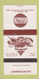 Matchbook Cover - Take 5 Charlie Brown's Restaurant Vancouver BC 30 Strike