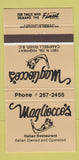 Matchbook Cover - Magliocco's Italian Restaurant Campbell River BC 30 Strike
