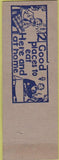 Matchbook Cover - Plaza Restaurant Columbus GA lobster