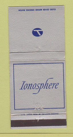 Matchbook Cover - Ionosphere WEAR 30 Strike
