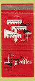 Matchbook Cover - The Raffles Restaurant Los Angles CA 30 Strike