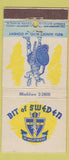 Matchbook Cover - Bit of Sweden Hollywood CA WEAR 21 Strike Feature