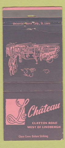 Matchbook Cover - Le Chateau St Louis MO WEAR 30 Strike