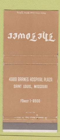 Matchbook Cover - The Tower St Louis MO WEAR 30 Strike