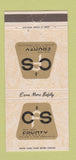 Matchbook Cover - Saint Louis County Federal Savings Loan MO WEAR 30 Strike
