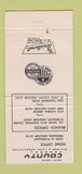Matchbook Cover - Saint Louis County Federal Savings Loan MO WEAR 30 Strike
