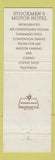 Matchbook Cover - Stockmen's Motor Hotel Elko NV