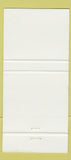 Matchbook Cover - Chez Francis Steak House Strip Club? QC 30 Strike