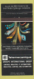 Matchbook Cover - Telemecanique Groupe Canada Montreal QC 30 Strike