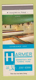 Matchbook Cover - Harmer Funeral Home Shinnston PA 30 Strike