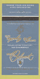 Matchbook Cover - Hotel Belmont Ste Agathe des Monts QC 30 Strike
