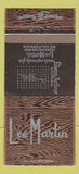 Matchbook Cover - Lee Martin Men's Clothes Shreveport Lake Charles LA 30 Strike