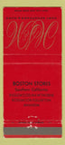 Matchbook Cover Hart Schaffner Marx Men's Clothes Anaheim Fullerton CA 30 Strike