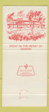 Matchbook Cover - The Breakers Hotel Waikiki Hawaii 30 Strike