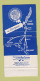 Matchbook Cover - The Georgian Lake George NY 30 Strike