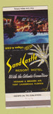 Matchbook Cover - Sand Castle Resort Motel Fort Lauderdale FL 30 Strike