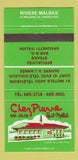 Matchbook Cover - Chez Pierre Rest Motel Charlevoix QC Riviere Malbaie 30 Strike