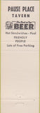 Matchbook Cover - Layman's Wash House laundry Union Gap WA pink