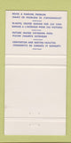Matchbook Cover - Le Martinique Motor Inn Montreal QC WEAR 30 Strike