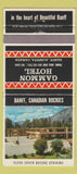 Matchbook Cover - Gammon Hotel Banff AB 30 Strike