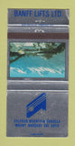 Matchbook Cover - Sulphur Mountain Gondola Ski Banff AB WEAR 30 Strike