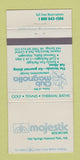Matchbook Cover - Majestic Resort Spa Hot Springs National Park AR 30 Strike
