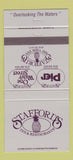 Matchbook Cover - Stafford's Inn Restaurants Petoskey Boyne City MI 30 Strike