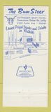 Matchbook Cover - The Bum Steer Waikiki Beach Hawaii 30 Strike